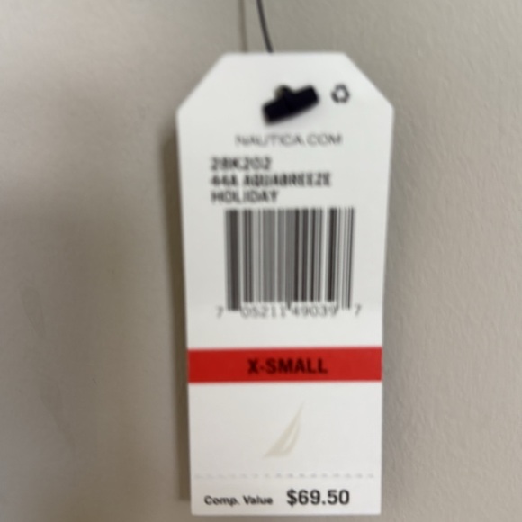 Nautica Aqua Button-Up Cardigan - Picture 4 of 5